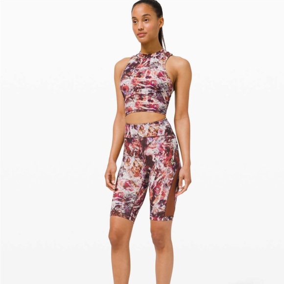 Lululemon Everlux and Mesh Cropped Tank | Urbantricity Multi - Picture 2 of 5